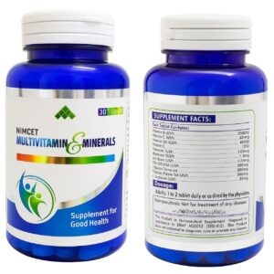 NIMCET Multivitamin & Minerals